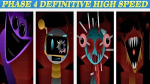 Невероятный Sprunki Phase 4 Окончательный высокоскоростный звук разница