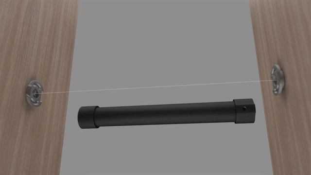 Установка штангодержателя WA0611 для круглой трубы D25 мм смотреть онлайн