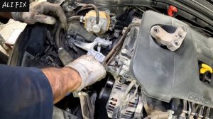 замена правой опоры двигателя .... hyundai elantra 2017-2024 (крутя?