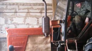 Запуск т-25 зимой в -12