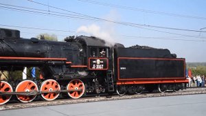 Парад паровозов - динамическая экспозиция на выставке PRO Движение Экспо 2019