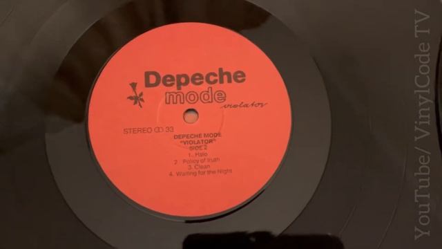 ВИНИЛ: Сравнение двух пластинок Violator - Depeche Mode из 1990х го