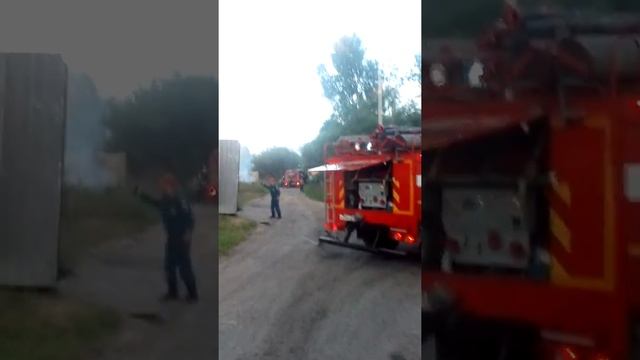 Горит прекрасный завод по мебели в городе Хабаровске ? смотреть онлайн