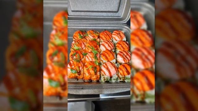 SUSHI KIM. Обзор готового Комбо смотреть онлайн