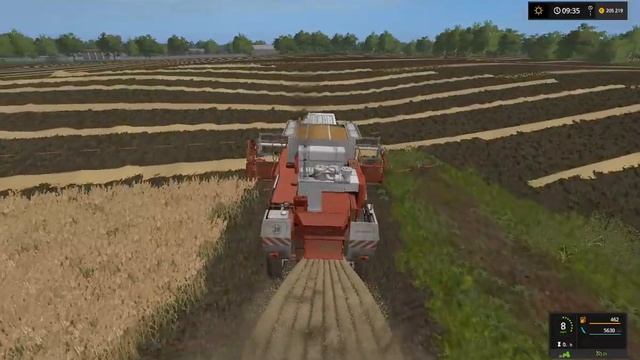 Farming Simulator 17.Карта***** Бухалово*****.Серия 3.уборка пшеницы смотреть онлайн