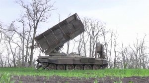 На Южнодонецком направлении укрепленный опорный пункт ВСУ уничтожен огнеметной системой «Солнцепек».