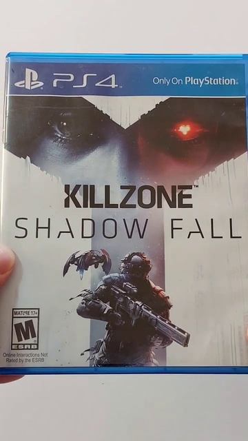 Killzone Shadow Fall на PS4 playstation видеоигры shorts