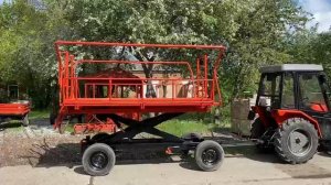 Прицеп для сбора урожая