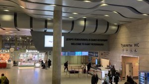 Аэропорт Пулково в Санкт-Петербурге, зал выдачи багаж?