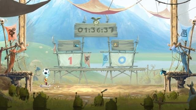 Даниль играет Rayman Legends