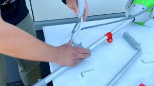 Инструкция по сборе бензотриммера REDVERG RD-GB233S