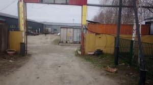 на выгрузке