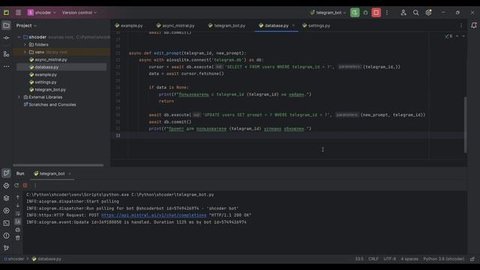 Сделать Ai ТЕЛЕГРАМ БОТА c КОНТЕКСТОМ на Python БЕСПЛАТНО |