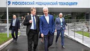 Собянин и Мурашко открыли после реконструкции Московский медицинский техноцентр