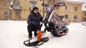 Большой обзор ELIQ Горник ТОП электро сноубайк