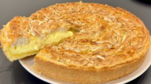 Лимонно-миндальный ТАРТ...🥧🍋😋    Рецепт в описании ✍️
