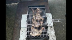 Куриные ножки на костре
