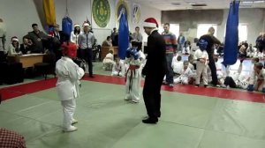 Новогодний турнир по рукопашному бою 19.12.2015 Михно Сева