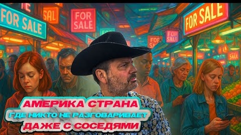 Америка страна, где никто не разговаривает Даже с соседями