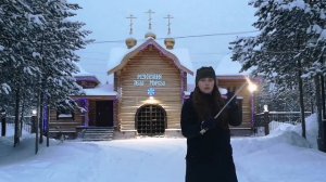 Урок 5 - перехват шашки перед собой - вариант 1. Фланкировка шашкой