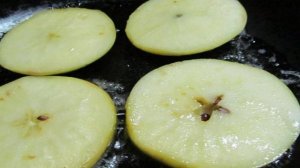 Сэндвич из яблока и творога