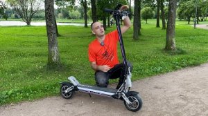 Тест-драйв Halten Tornado Pro 2024 - обзор электросамоката с полн