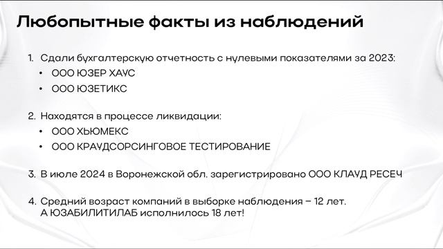 Research Expo 2024. Дмитрий Сатин - Динамика рынка