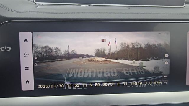 Дооснащение Geely Monjaro - штатный видеорегистратор с подк? смотреть онлайн