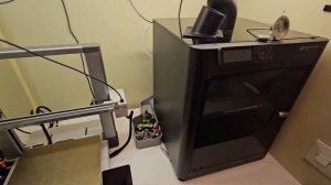 Печатаю нейлоном без активной термокамеры, на Bambulab P1S