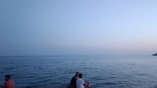 Сан-Ремо, море вечером