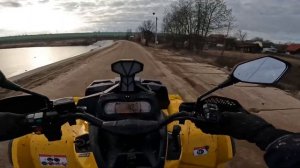 Первый выезд на BRP XMR 1000 2021