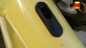 сверлим раму и делаем скрытую проводку для дроппера ⚒