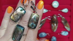 Каменная лавка( кольца распродажа, наборы в нейзильбере, серьги 2 часть)