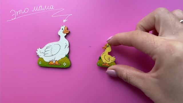 Домашние животные и их дети. Обучающее видео с голосам