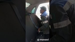 Сьем и установка заднего дивана и спинки на гранте