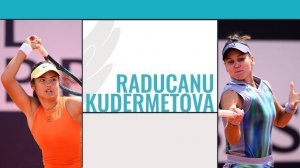 11.05.2025. Эмма Радукану - Вероника Кудерметова. WTA 1000 Rome.Emma Raducanu - Veronika Kudermetova