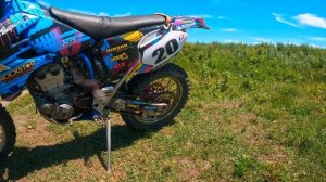 YAMAHA WR 250f 2004 год небольшой обзор