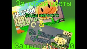 За тобой цветы X За твоей спиной | автор видео в описани