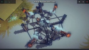 Besiege - Двигатель, звездообразный двигатель