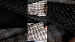 Обработка края шерсти DOUBLE FACE. Здесь обработка края пле