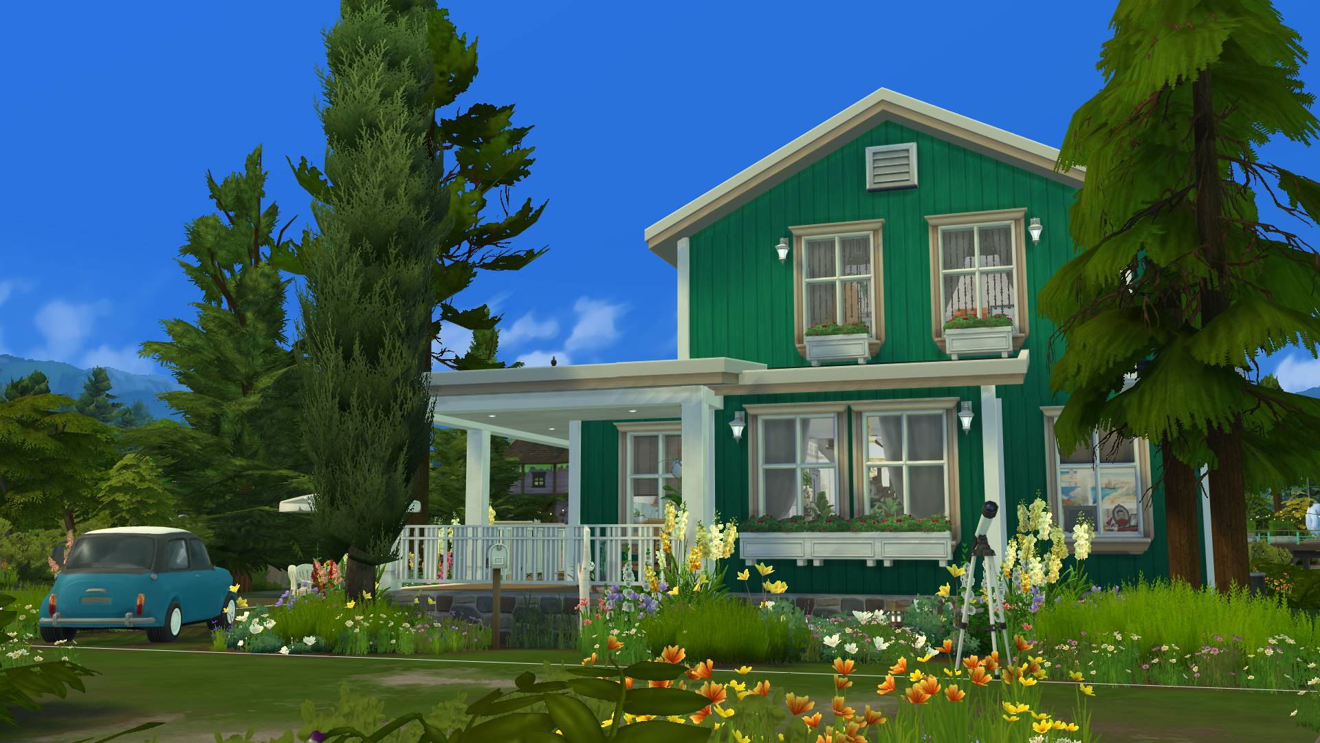 СЕМЕЙНЫЙ ДОМ / Строительство The Sims 4 / Mulena Sims 4 смотреть онлайн