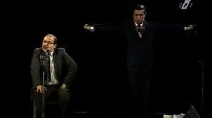 Станислав Федосов и Евгений Петросян - запись с ОРТ 1995 год - отрывок из номера