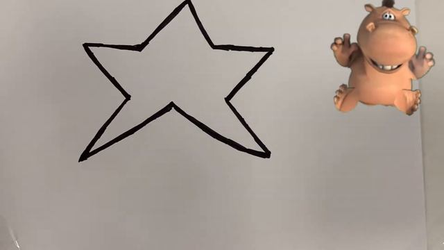 How to draw a star - oson rasm chizish | Как нарисовать звезда