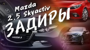 MAZDA Skyactiv 2.5 л. ЭНДОСКОПИЯ.ЗАДИРЫ #а30автоподбор