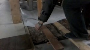 Делаю пол на 2м этаже