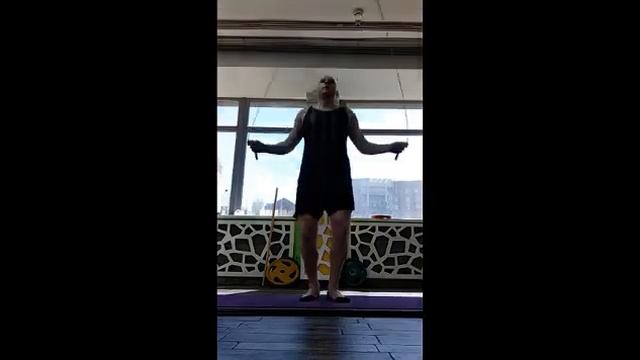 75 минутное прыгание на скакалке  Фитнес. Кардиотренир? смотреть онлайн