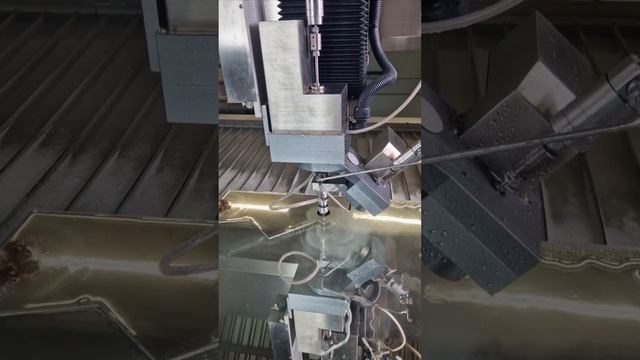 Гидроабразивная резка стекла смотреть онлайн