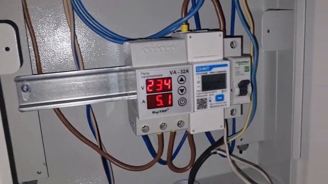 Контроль электроэнергии с помощью счетчика CHIN и EctoContro