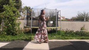 связка СТРЕЛЕЦКАЯ - три варианта исполнения высоких восьмеркой со сменой фаз. Фланкировка шашкой.