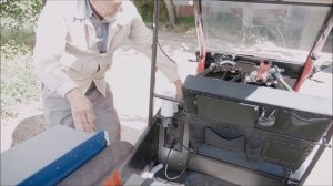 Самодельный электротрицикл для путешествий.